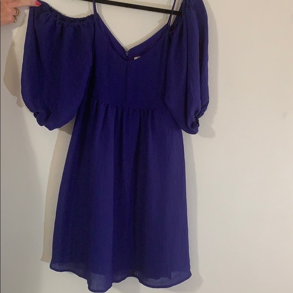 Anthropologie Royal Blue Dress - Picture 5 of 5